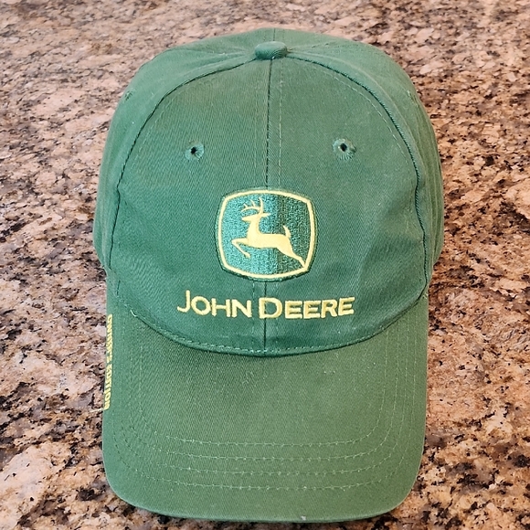 John Deere Green Logo Cap - Picture 1 of 4